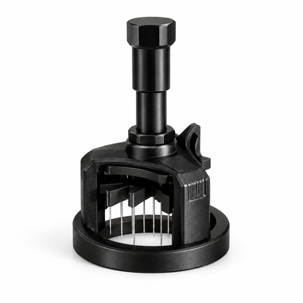 How to Use a Rotary WDT Tool Before Tamping Espresso