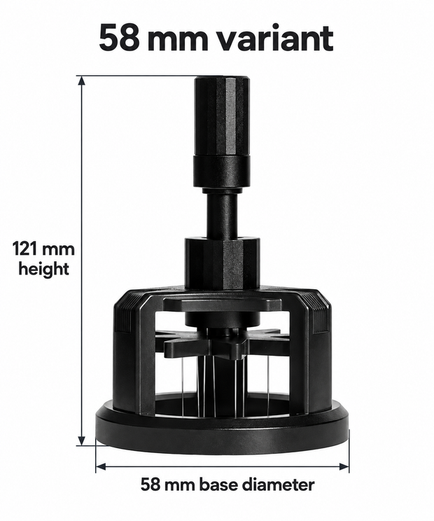 Espresso WDT Tool (Rotary Distributor, 51/53/58 mm)